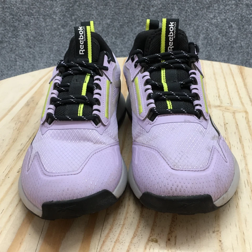 锐步鞋女式 6 Nanoflex Adventure 运动运动鞋 HR0417 紫色黑色 — 第 4/4 张图片