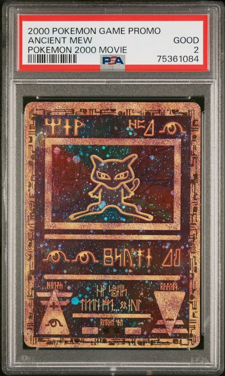 c*可様 2000年 ポケモンカード Ancient Mew GEM MT PS ポケカ PSA8 