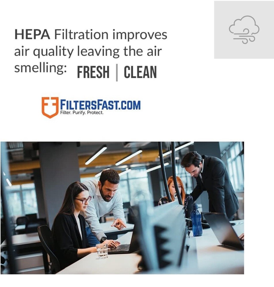 Replacement for Honeywell 24000 HEPA Air Purifier Filter, Air Cleaner