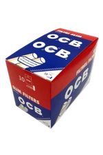OCB Gummed Slim 6 mm Cigarette Filter Tips 10 Packs of 150 Filters (1 Full Box)