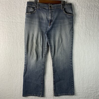 Vintage Y2K Levi s 550 Womens 16S Relaxed Fit Bootcut Jeans Red Tab