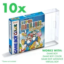10x Nintendo Game Boy, Game Boy Color, & Game Boy Advance - Box Protectors - New