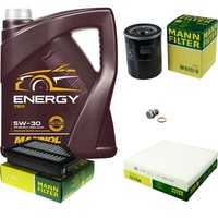 Mann Inspektionspaket 5 L Mannol Energy 5W-30 FüR Honda Civic Viii Hatchback
