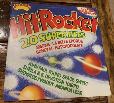 VARIOUS ARTISTS - Hit Rocket (20 Super Hits)  ; LP 1977 ; D ; Rock ; Soul