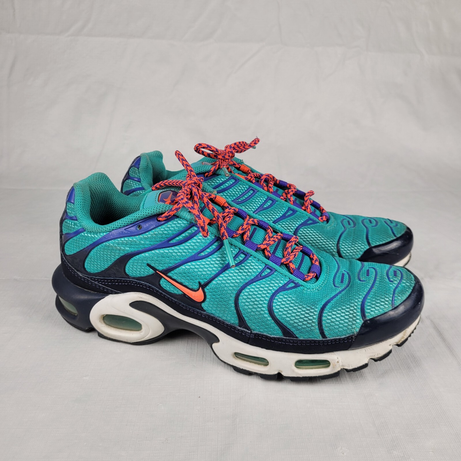 Scarpe Nike Air Max Plus Discover Your Air da uomo 8,5 Hyper Jade Aqua AV7940-300 foto 2