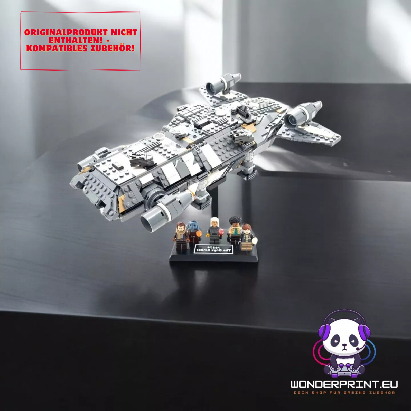 Halterung Halter Display Stand Präsentation passend für LEGO® Onyx Cinder 75374