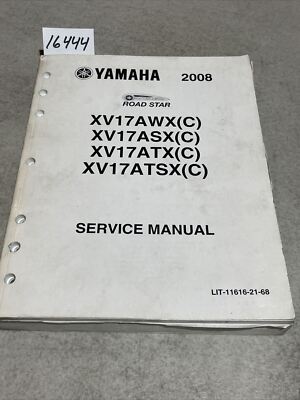2008 Yamaha Road Star Service Repair Manual XV17AWX XV17ASX XV17ATX XV17ATSX