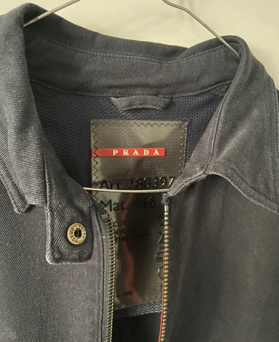 ジャケット PRADA GLENCHECK BLAZER Vintage Prada jacket blazer Size: Women's M / US 6-8 / IT 42