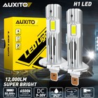 AUXITO H1 H4 H7 H3 LED Headlight 6500K High Low Beam Driving Lamp Bulbs Globes