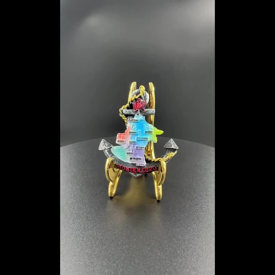 Calamita da frigorifero islandese 3D souvenir da viaggio decorazione per frigorifero adesivo magnetico collezione artigianale