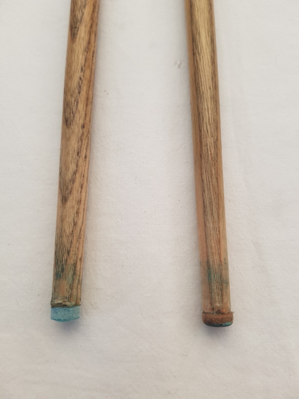 2 x VITAGE ONE PIECE ASH SNOOKER/POOL CUES . eBay
