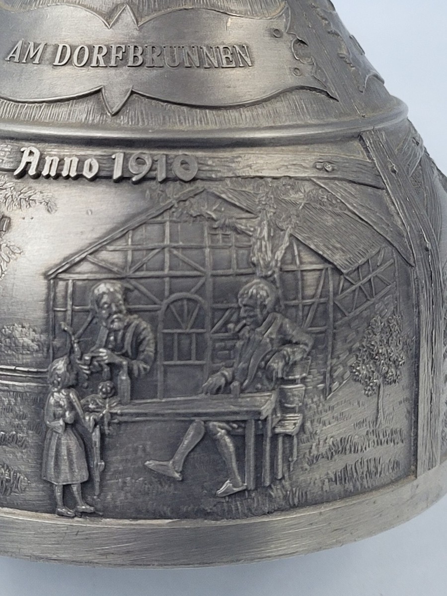 Vintage SKS ZINN 95% Pewter Dispenser Germany Anno 1765, Anno 1870