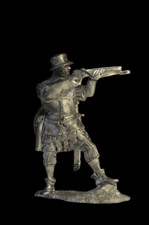 Teutonic Crossbowman 54mm Medieval Teutonic Order Tin Soldier Miniature Figure