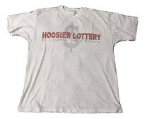 Vintage Hoosier Lottery Single Stitch Made In USA X Large Tee Shirt