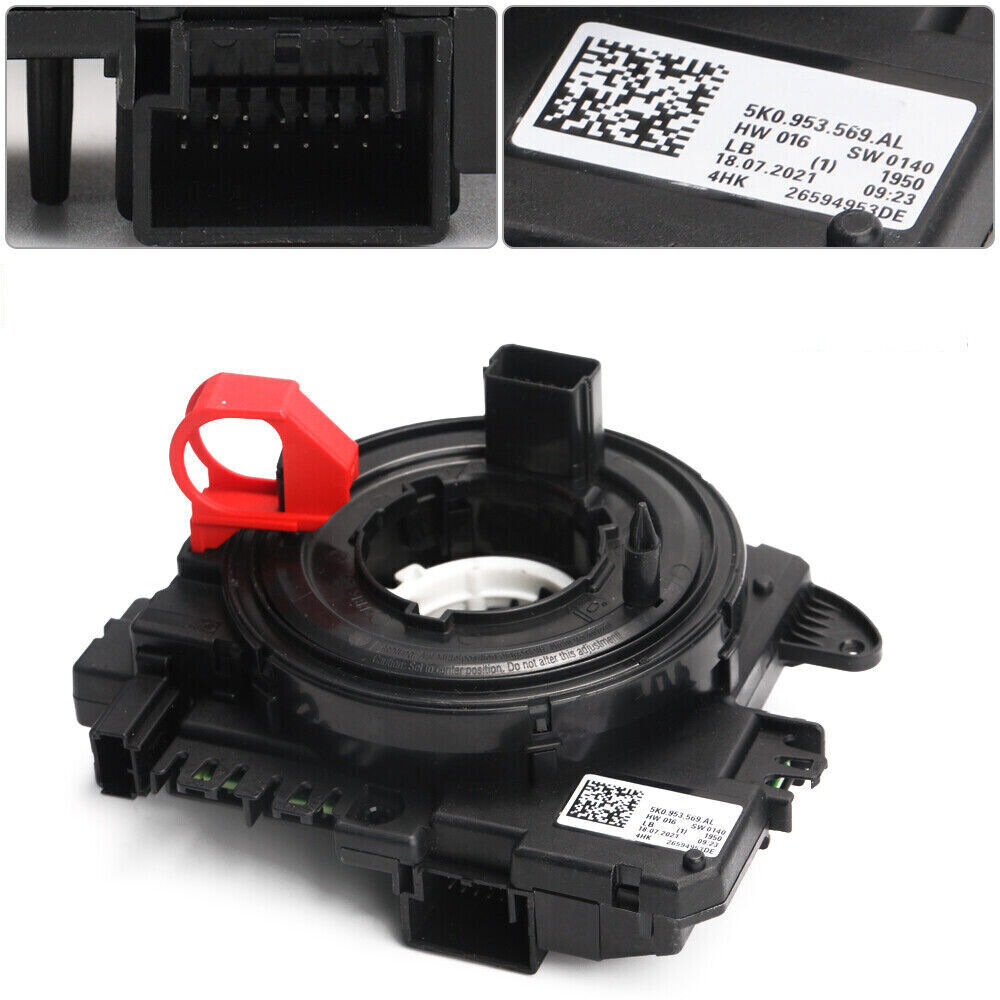 5K0953569AL Clock Spring For VW Golf Touran Audi A1 Q3 Sokda Seat