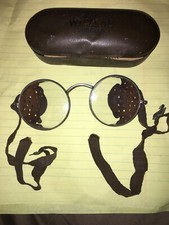 vintage Wilson Safety Gogles Safety Glasses In Box Steampunk