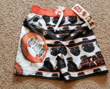 NWT Star Wars Boys Swim Shorts, Size 4