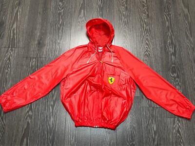 カッパ　アジップ　f1 支給品 フェラーリ　マルボロ　ジャケット　イタリア製 ✨フェラーリ レインポンチョ✨ カッパ アジップ f1 支給品 フェラーリ