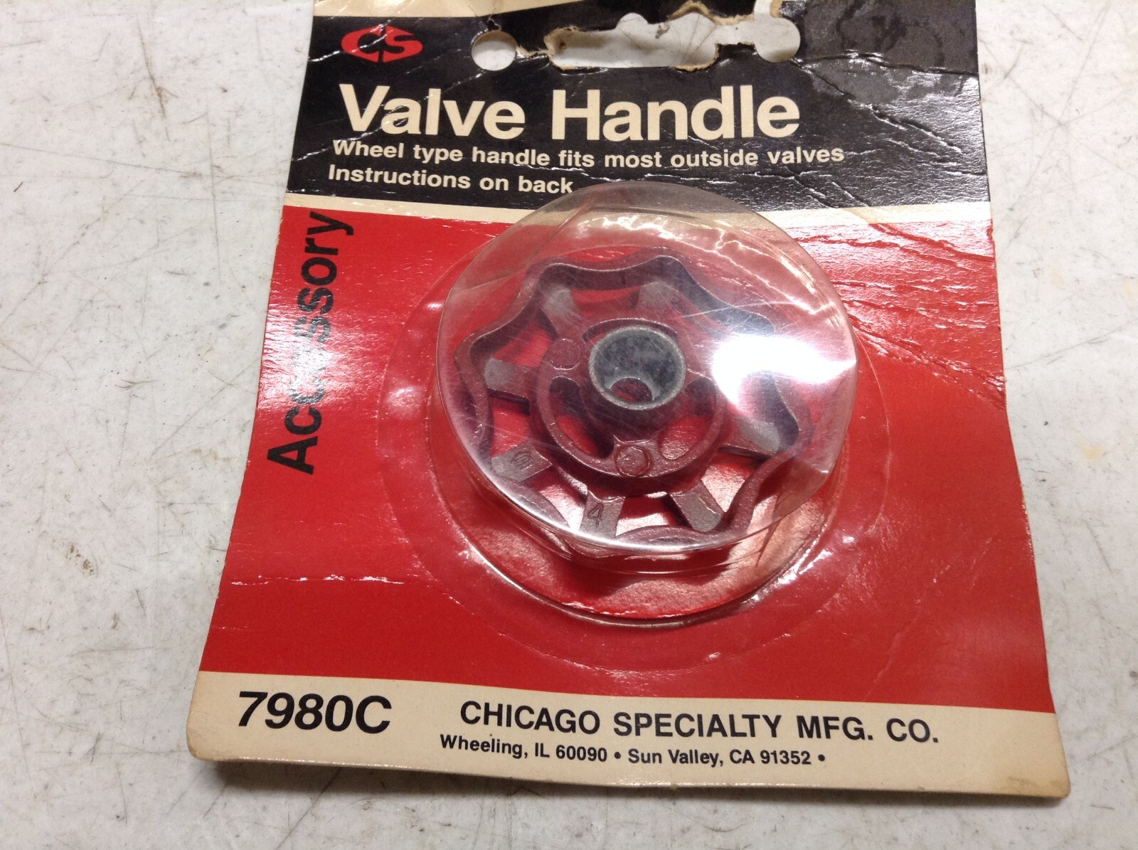 NEW! CHICAGO SPECIALTY VALVE HANDLE 7980C eBay