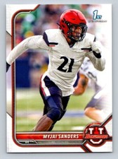 2021-2022 Bowman University 1st Bowman #16 Myjai Sanders Cincinnati Bearcats