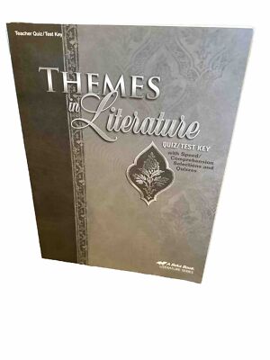 A Beka Themes in Literature Quiz Test Key 4th Edition Abeka 2014