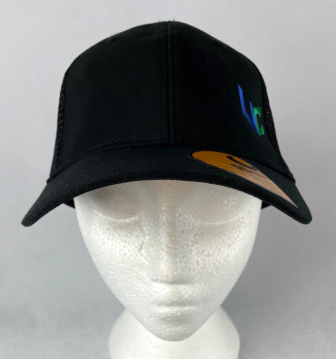 Carhartt Hat Rugged Professional Series Black Canvas Mesh Men's