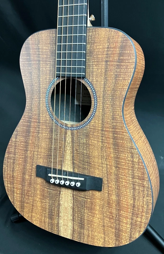Martin LXK2 Koa Little Martin Travel-Size Acoustic Guitar w/ Gig Bag - Image 4 of 4