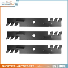 3PK For John Deere LA145 LA155 LA165 X140 X165 Z245 GX21784 GY20852 Deck Blade