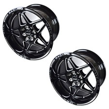2x Delta 15x8 Black Polished Drag Racing Rims Wheels 4x1004x114 Et20 2x Delta 15x8 Black Polished Drag Racing Rims Wheels 4x1004x114 Et20