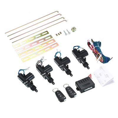 Universal Car Remote Central Kit Locking Keyless Entry System with 2 Q6T4
