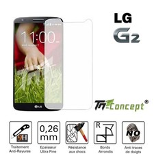 LG G2 - Vitre de Protection Crystal - TM Concept®