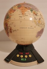 Geosafari World Exploratoy Model 6498 Electronic Talking Globe Geography Game