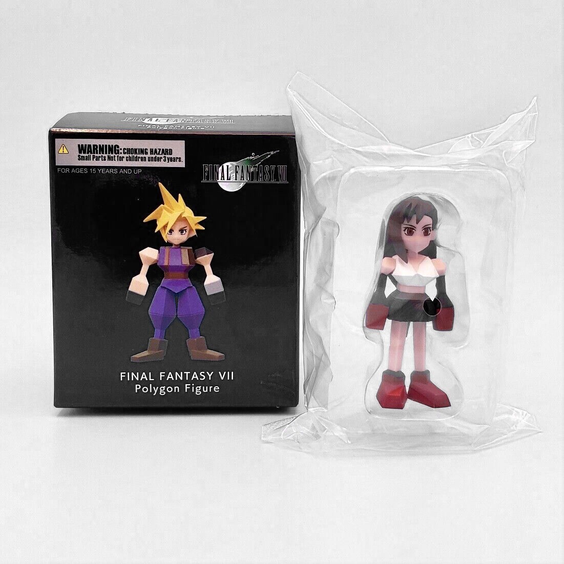 Final Fantasy VII FF 7 Remake Tifa Lockhart Polygon Mini Figure Statue ...
