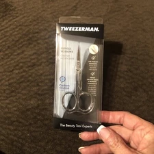 Tweezerman Nail Scissor Precise Ergonomic Vegan & Cruelty Free 3000-R