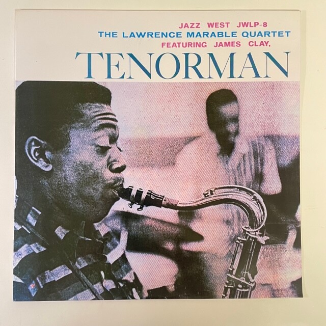 LAWRENCE MARABLE QUARTET TENORMAN JAZZ WEST JWLP-8 MONO SPAIN 