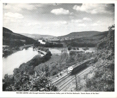 Erie limitiert im Susquehanna Valley malerische Route des Ostens Foto 8 x 10