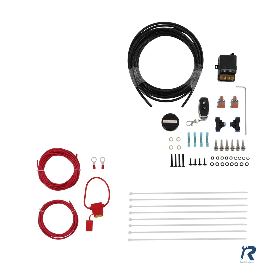 AD131595V Air Suspension Compressor Guage Switch Amps Kit Bag Control Kit  - Image 2 of 4
