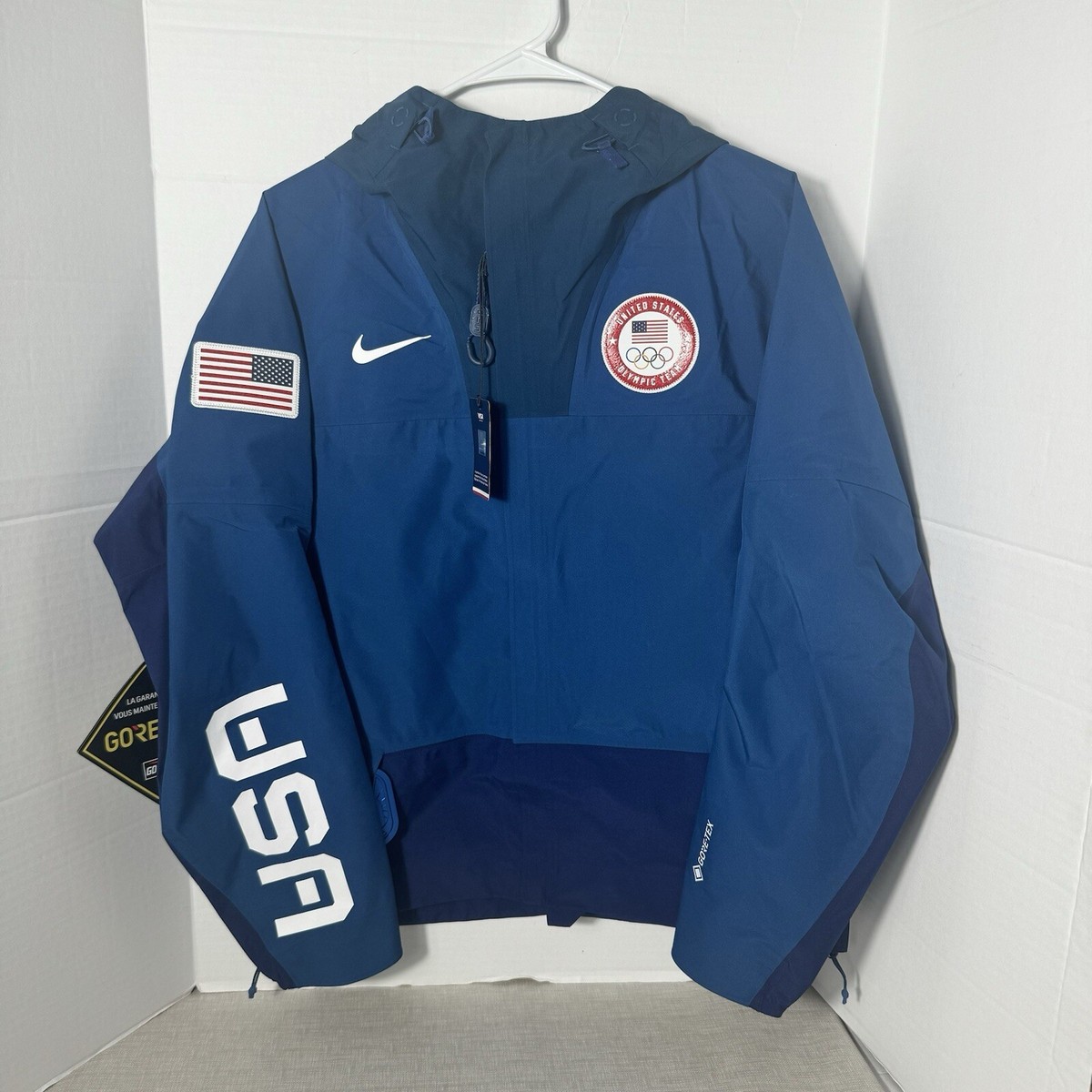 Nike Jacket Team USA Olympics ACG Gore-Tex Beijing Blue Nike Jacket Team USA Olympics ACG Gore-Tex Beijing Blue