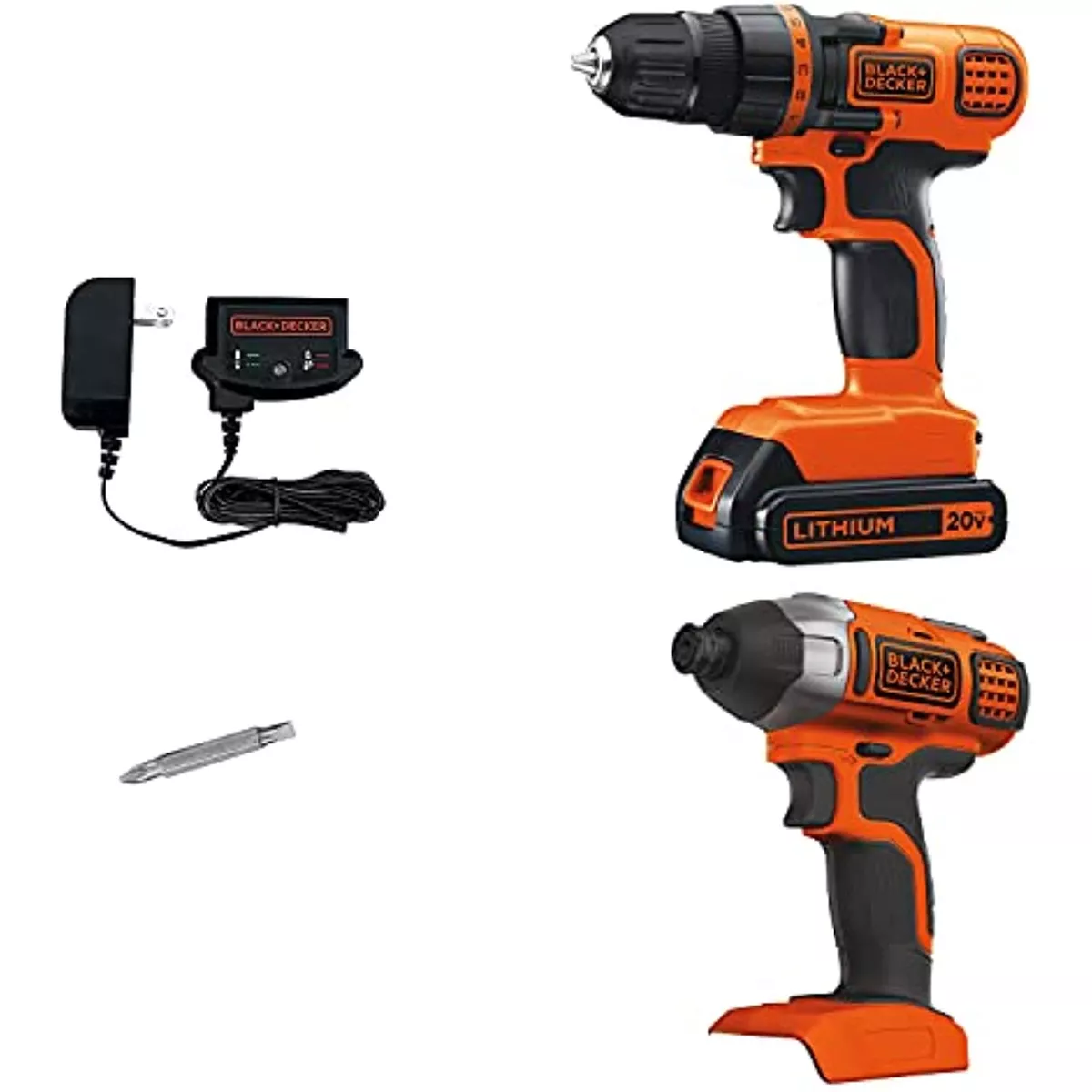 20V Max* Powerconnect Cordless Drill Combo Kit, 4 Tool