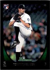 2011 Bowman Draft Tom Wilhelmsen RC #97 Seattle Mariners