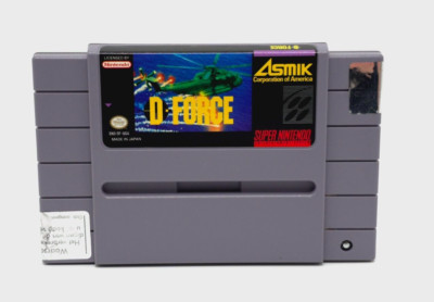 D- Force Super Nintendo SNES Cartridge