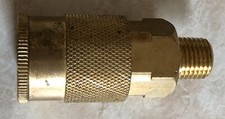 Brass Quick Connect 3/8  Female Hose Coupler with 1/4  Male Fitting
