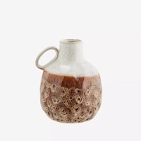 Steingut Vase Mit Griff Hoch 17 CM Von Madam Stoltz