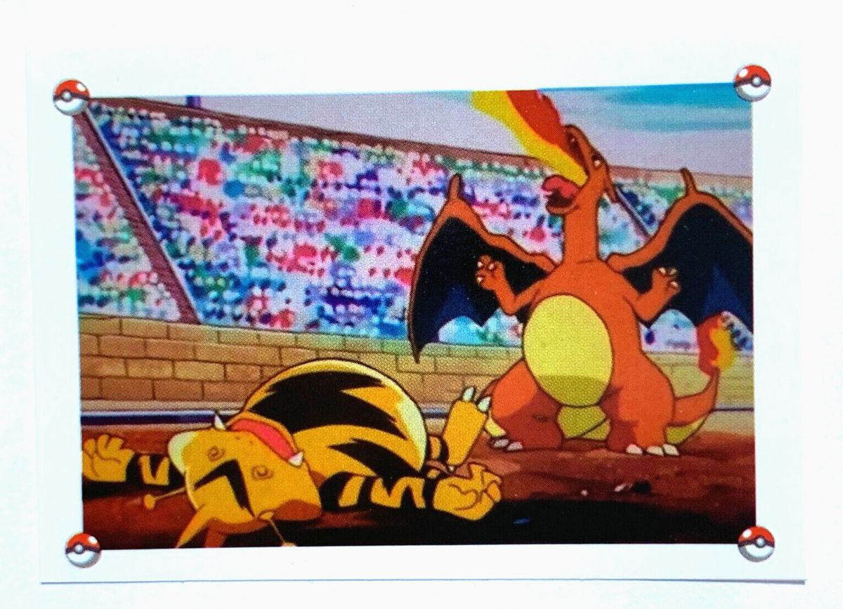 2023 POKEMON Orange Island Sticker CG #167 S35 CHARIZARD