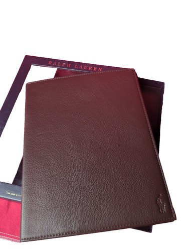3 Polo Ralph Lauren Leather Tablet Case Brown Tan (For Original