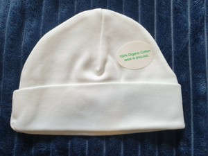 organic baby beanie