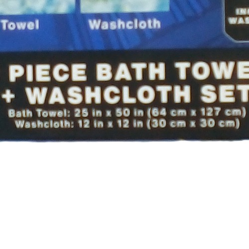 Batman Bath Towel & Wash Cloth Set for Kids NEW - Picture 4 of 5