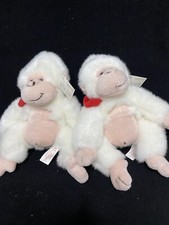 2 monkey gorilla plush toy