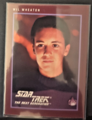  1991 STAR TREK THE NEXT GENERATION TNG #142 Will Wheaton