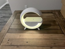 Smart G Lamp - 5 in 1 RGB LED Lamp with Bluetooth Speaker, Wireless Charger USA